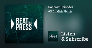 Beat The Press Podcast Cover Discussing Pressure in Football